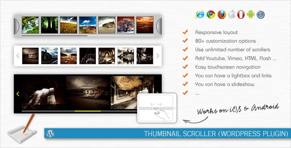 Thumbnail Scroller (WordPress Plugin) Thumbnail Scroller (WordPress Plugin)