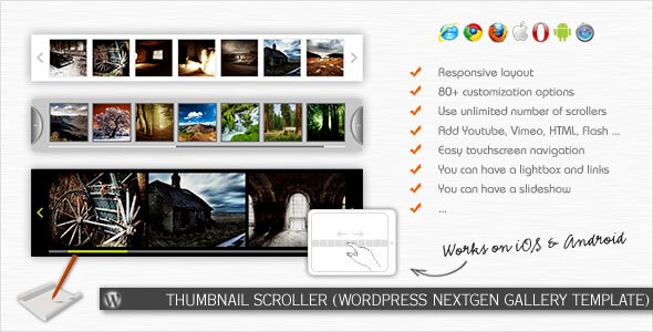 Thumbnail Scroller (WordPress NextGEN Gallery Template) Thumbnail Scroller (WordPress NextGEN Gallery Template)