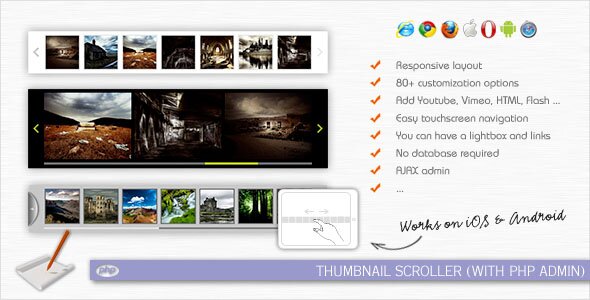 Thumbnail Scroller (with PHP Admin) Thumbnail Scroller (with PHP Admin)